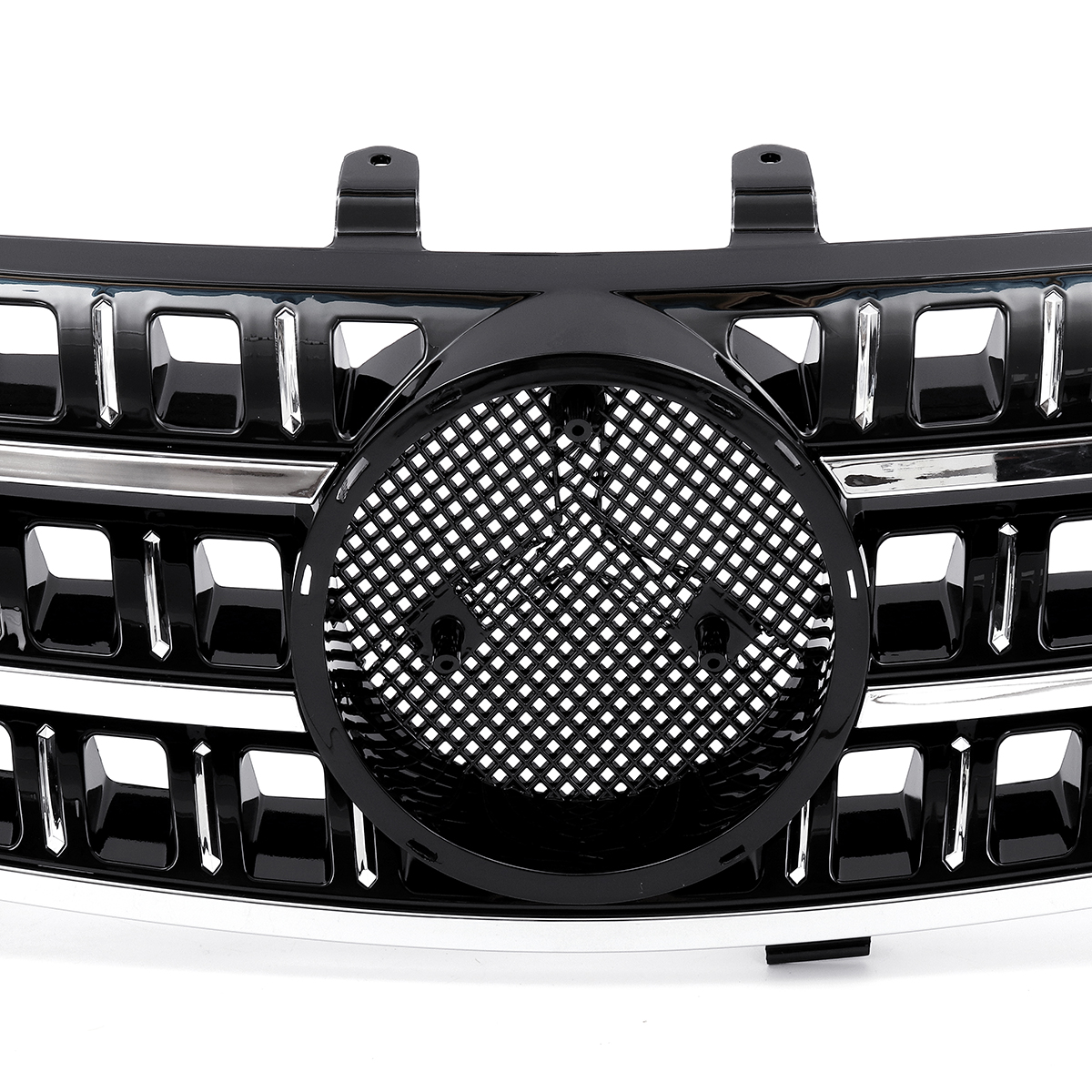 Glossy-Front-Hood-Grill-Grille-For-Mercedes-Benz-ML-Class-W164-ML320-ML350-ML550-2005-2008-1544912