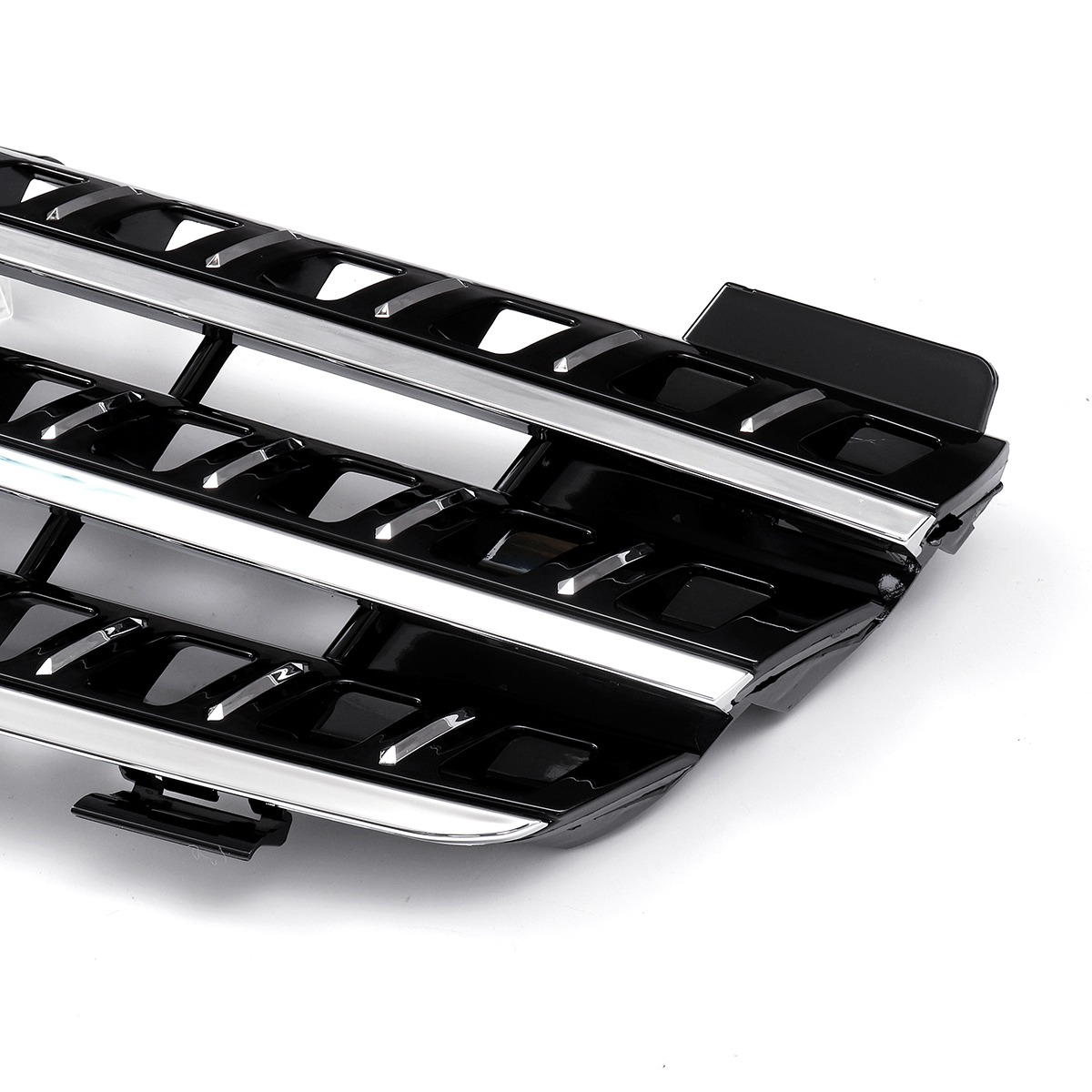 Glossy-Front-Hood-Grill-Grille-For-Mercedes-Benz-ML-Class-W164-ML320-ML350-ML550-2005-2008-1544912