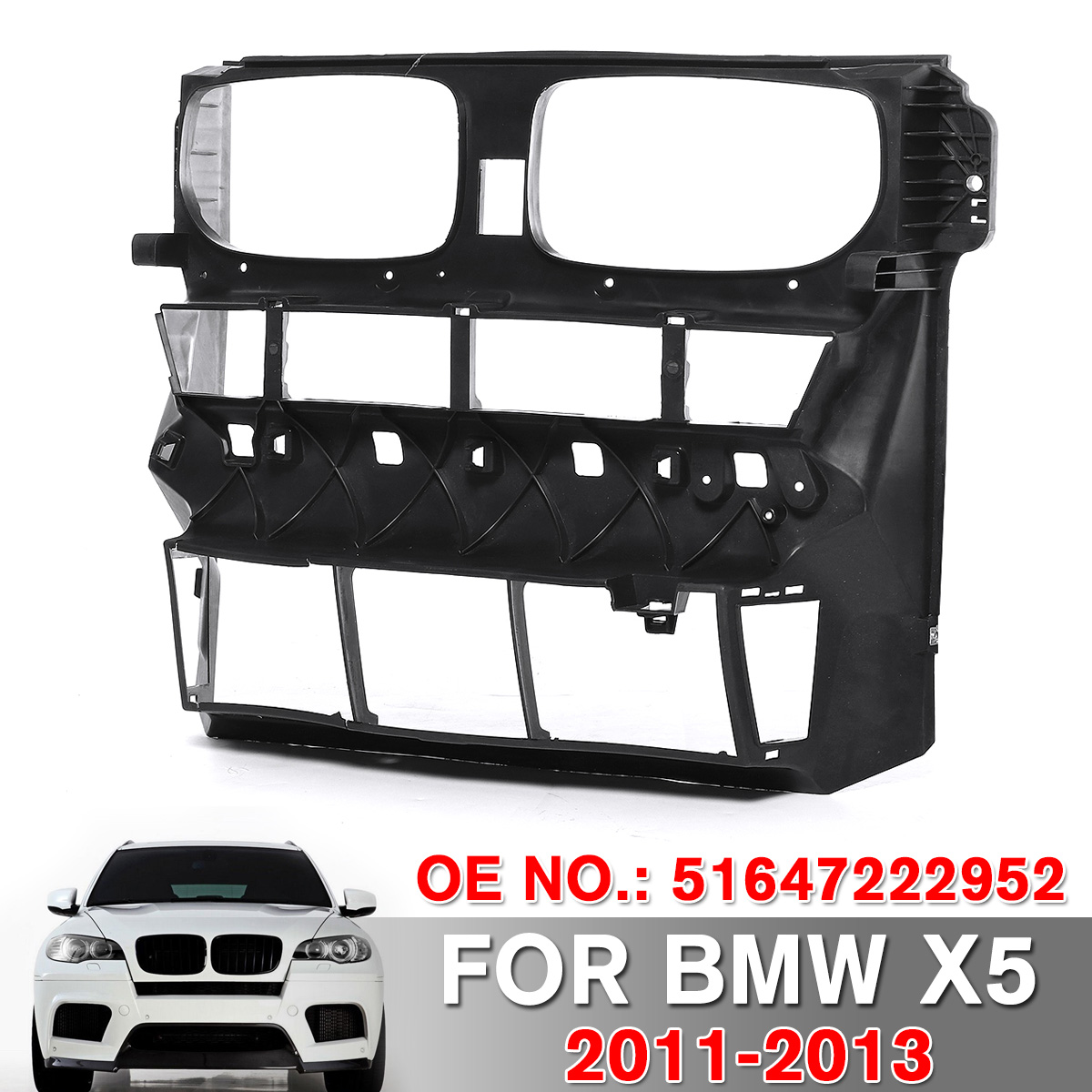 Grill-Air-Cleaner-Intake-Air-Duct-Tube-Hose-51647222952-For-BMW-X5-2011-2013-1571558