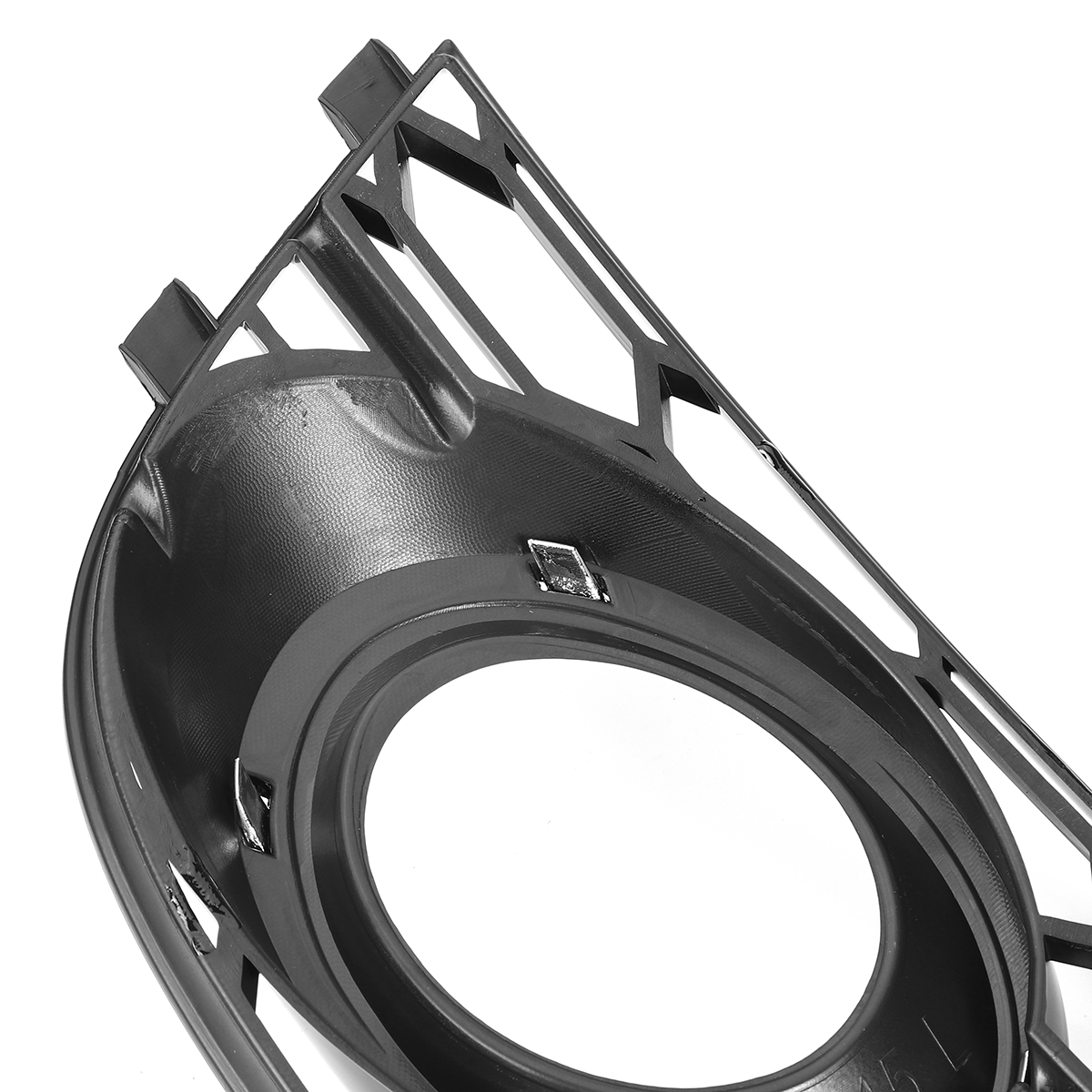 HONEYCOMB-HEX-Front-Grille-Grill-Chrome-Silver-Fog-Light-Lamp-Cover-For-A4-B8-B85-ALLROAD-2009-2015-1800660