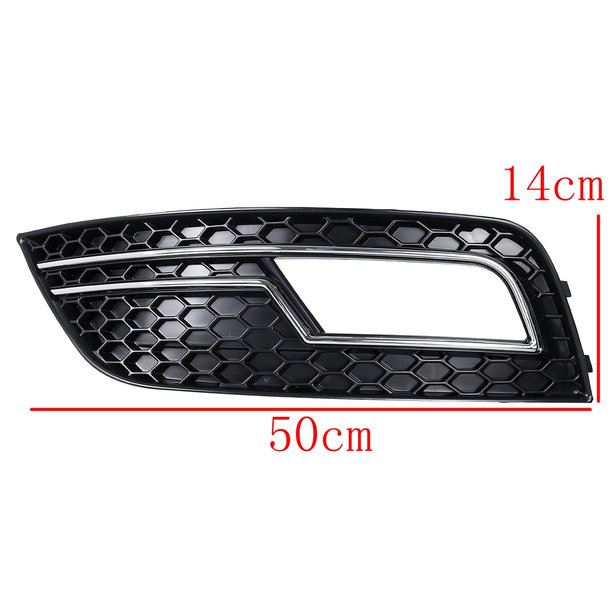 Left-Right-Front-Bumper-Fog-Light-Grill-Grilles-Cover-For-Audi-A4-B9-Facelift-2012-2016-1664161