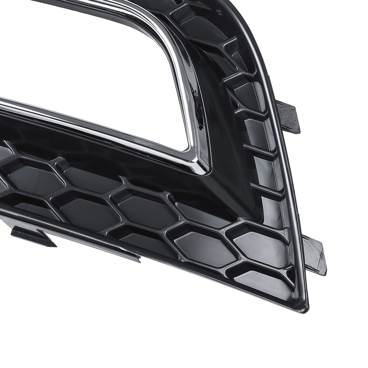 Left-Right-Front-Bumper-Fog-Light-Grill-Grilles-Cover-For-Audi-A4-B9-Facelift-2012-2016-1664161