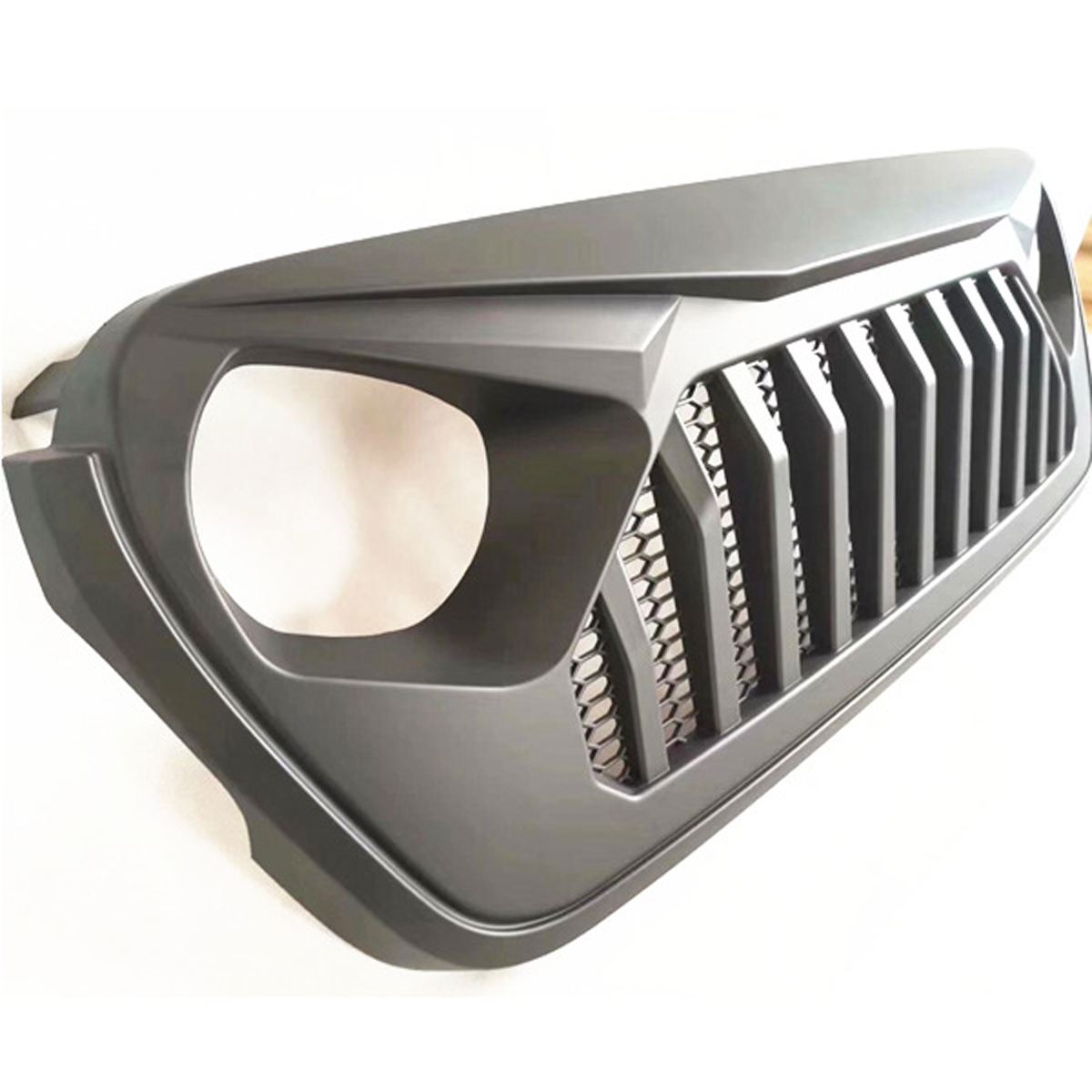 Matte-Black-ABS-Front-Bumper-Grille-Upper-Grill-For-JEEP-Wrangler-JL-2018-2019-1490565