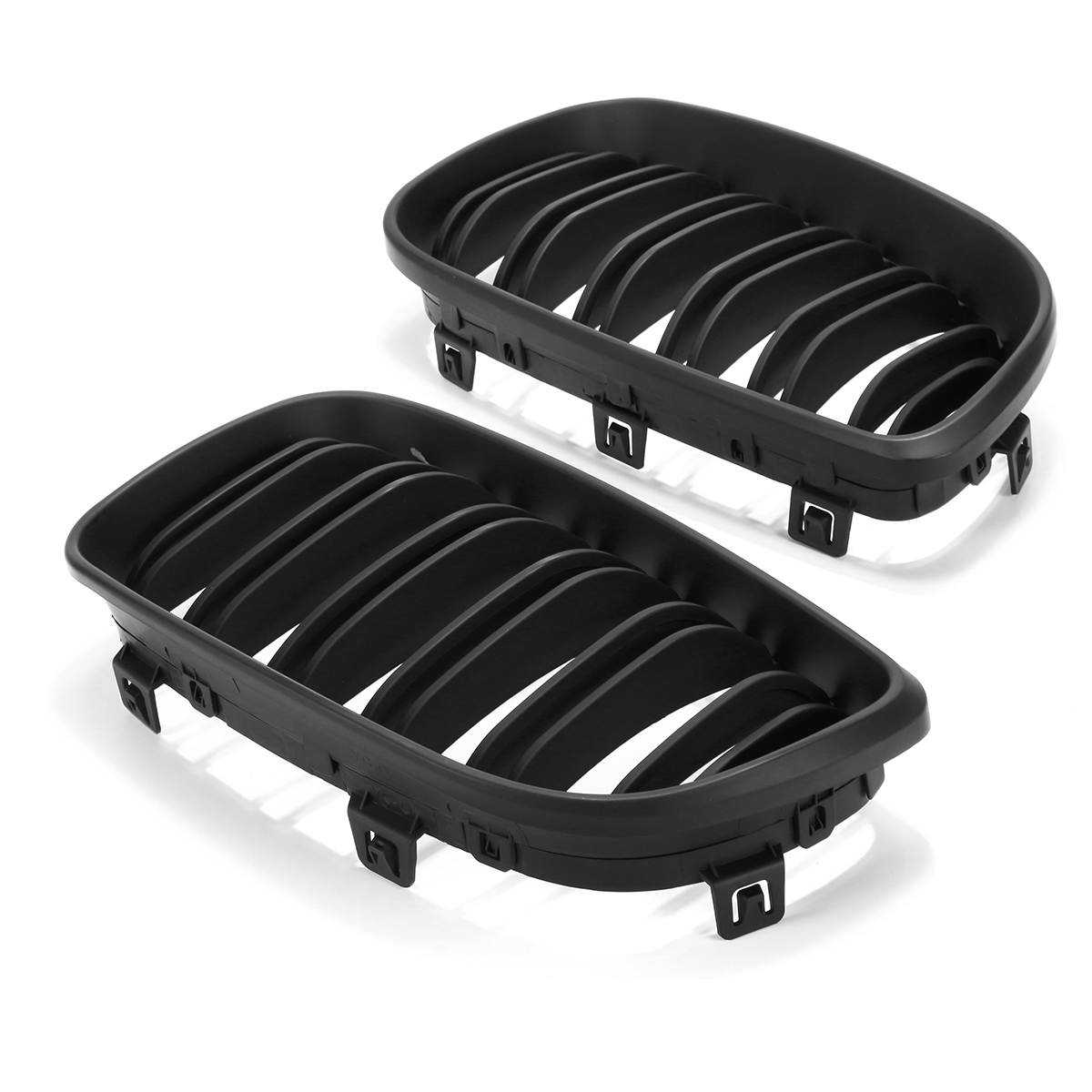 Matte-Black-Front-Kidney-Grill-Grille-For-BMW-E87-1-Series-08-13-1377903