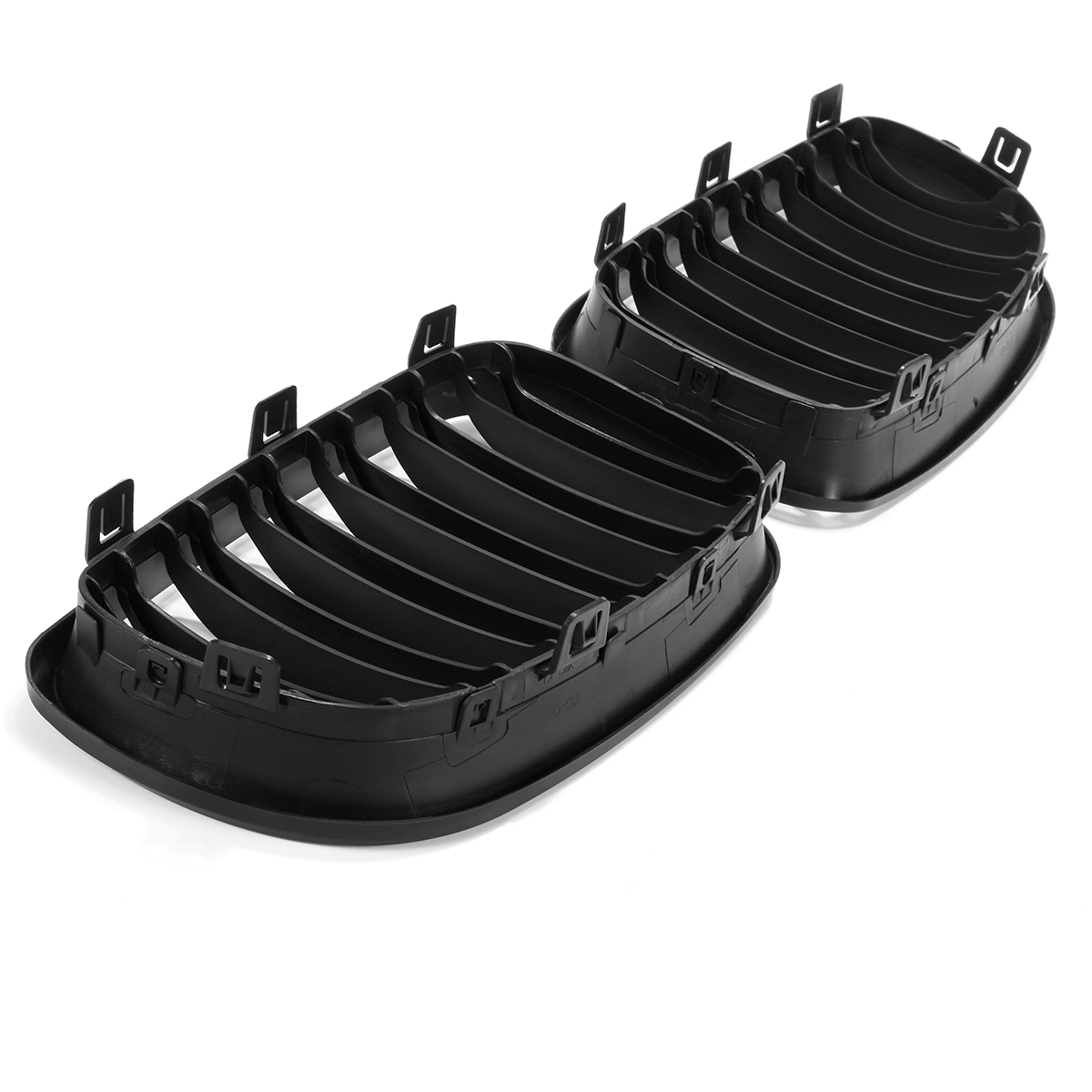 Matte-Black-Front-Kidney-Grill-Grille-For-BMW-E87-1-Series-08-13-1377903