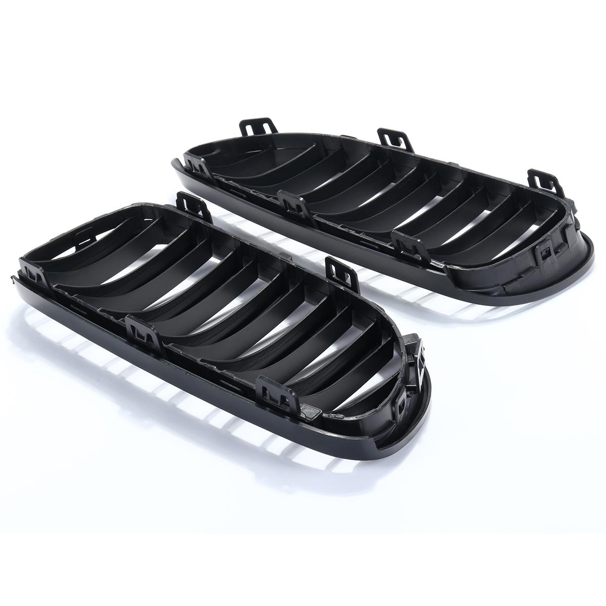 Matte-Black-Front-Kidney-Grill-Grille-For-BMW-E92-E93-2010-2014-1381790