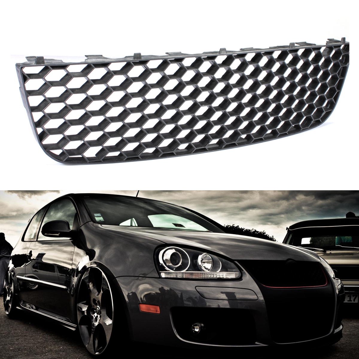 Mesh-Type-Front-Lower-Bumper-Grill-Grille-For-VW-MK5-Golf-GTI-Jetta-GT-2005-2009-939464