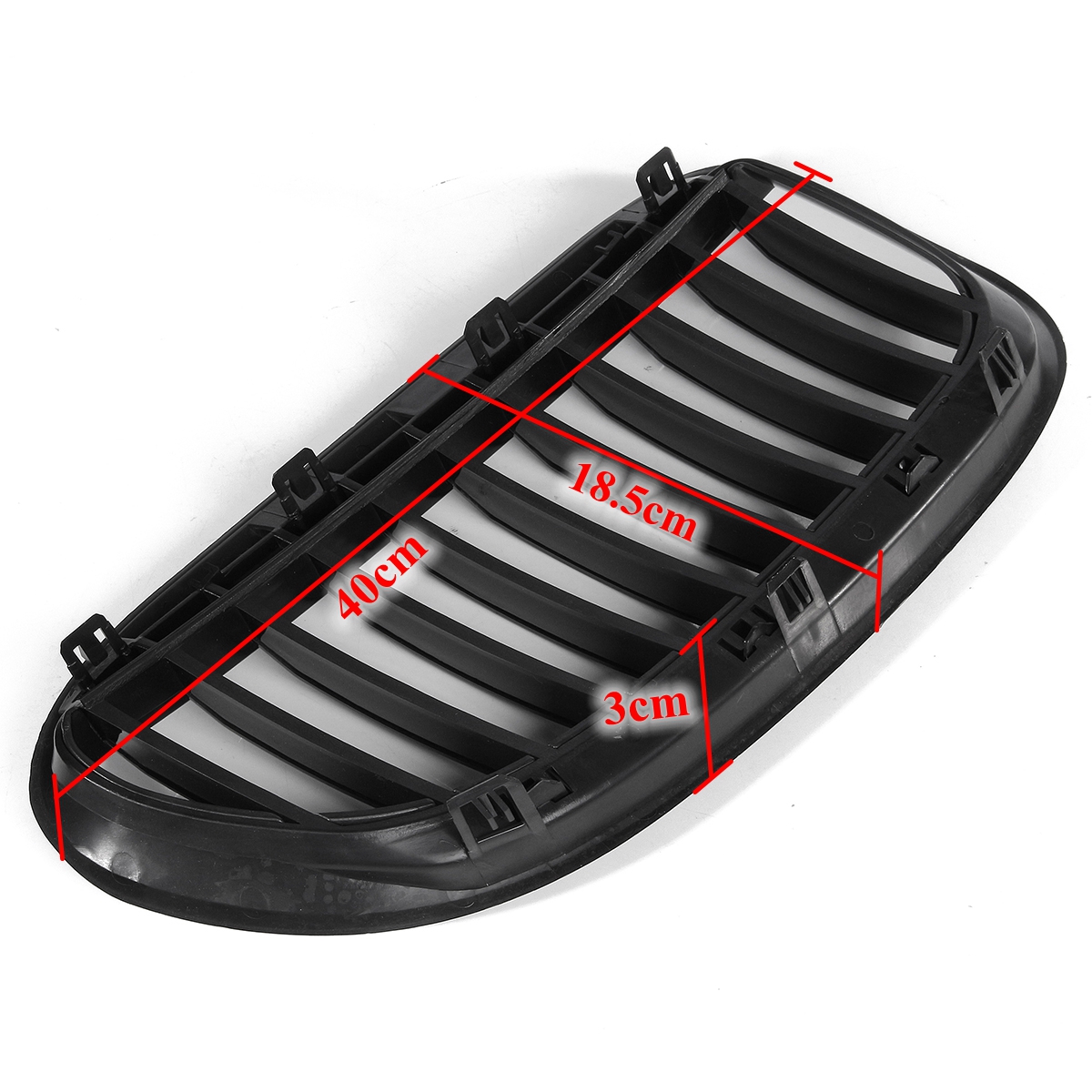 One-Pair-Car-Gloss-Black-Front-Grilles-RL-For-BMW-E63E64-2005-2010-M6-650Ci-645Ci-1180508