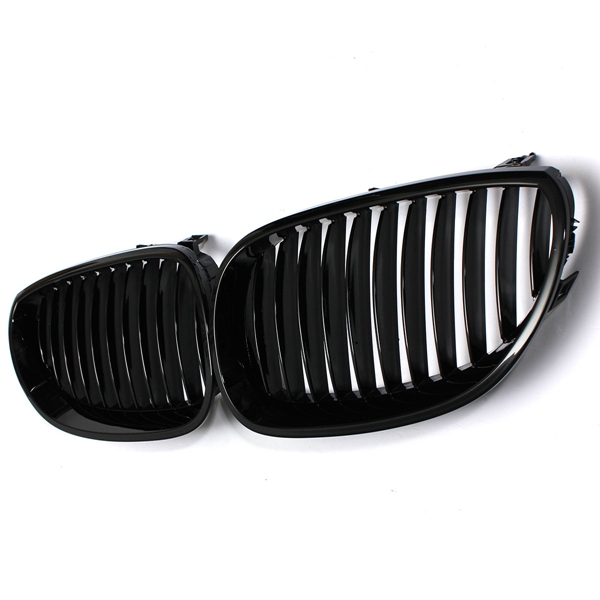 Pair-Black-Front-Sport-Wide-Kidney-Grille-Grill-for-BMW-E60-E61-5Series-M5-03-10-1012501