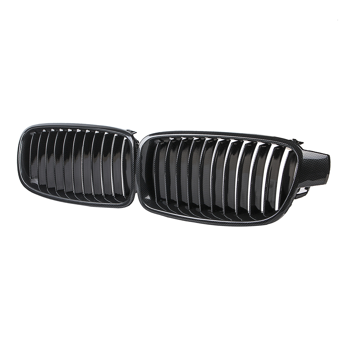 Pair-Carbon-Fiber-ABS-Front-Kidney-Grille-For-BMW-F30-F31-F35-2012-up-1400649
