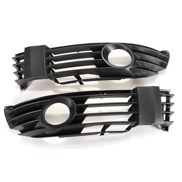Pair-Front-Bumper-Fog-Light-Grille-Grill-Cover-for-VW-Passat-B55-2001-2005-922835