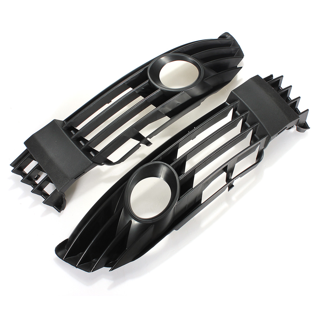 Pair-Front-Bumper-Fog-Light-Grille-Grill-Cover-for-VW-Passat-B55-2001-2005-922835