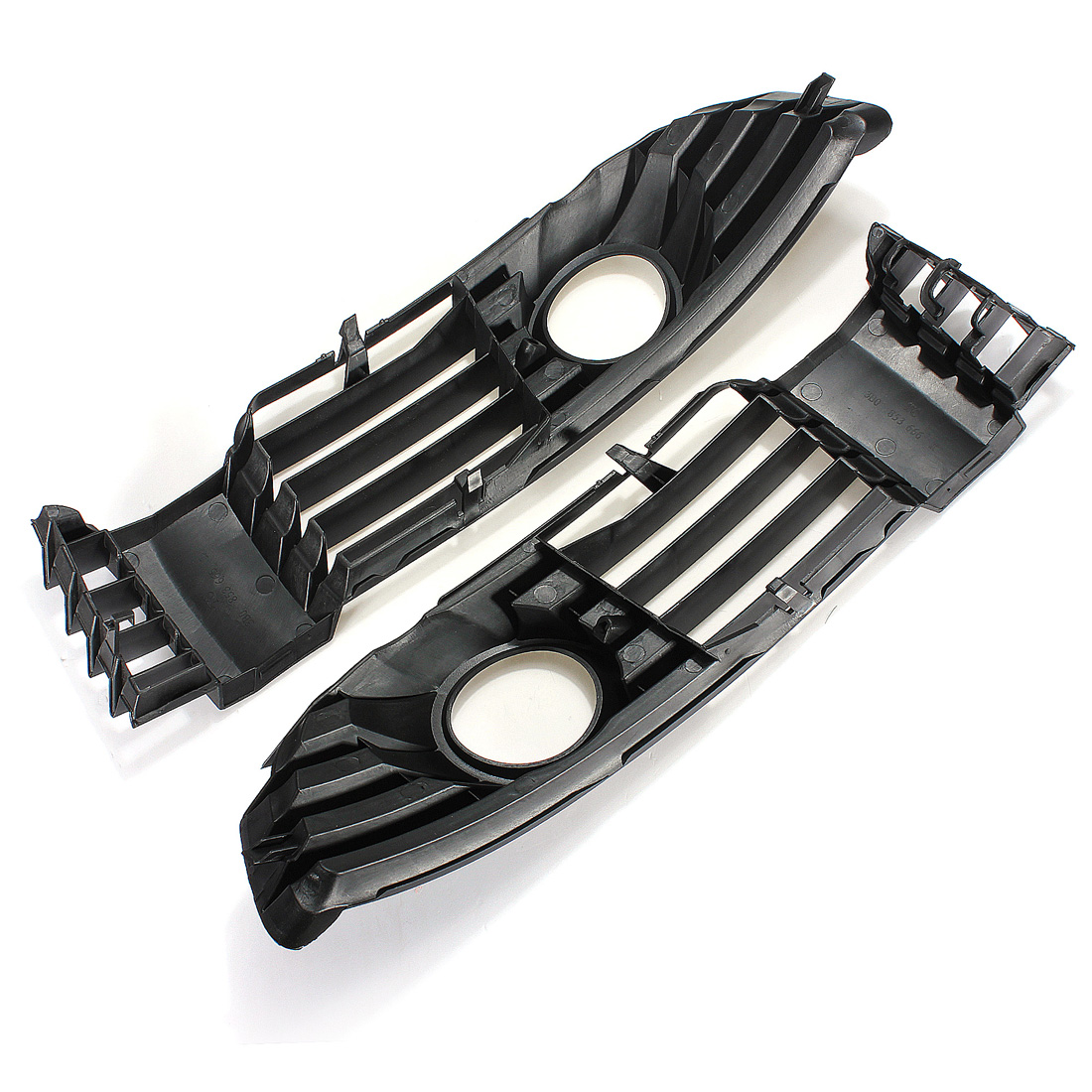 Pair-Front-Bumper-Fog-Light-Grille-Grill-Cover-for-VW-Passat-B55-2001-2005-922835