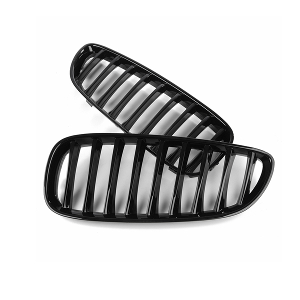 Pair-Front-Gloss-Black-Mesh-Grilles-Left--Right-For-Z4-E89-2008-2016-1259877