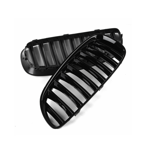 Pair-Front-Gloss-Black-Mesh-Grilles-Left--Right-For-Z4-E89-2008-2016-1259877
