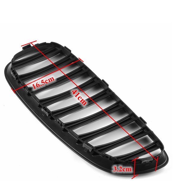 Pair-Front-Gloss-Black-Mesh-Grilles-Left--Right-For-Z4-E89-2008-2016-1259877