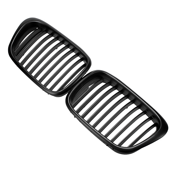 Pair-Front-Grille-Grill-Black-for-BMW-E39-5-Series-M5-1997-2003-918575