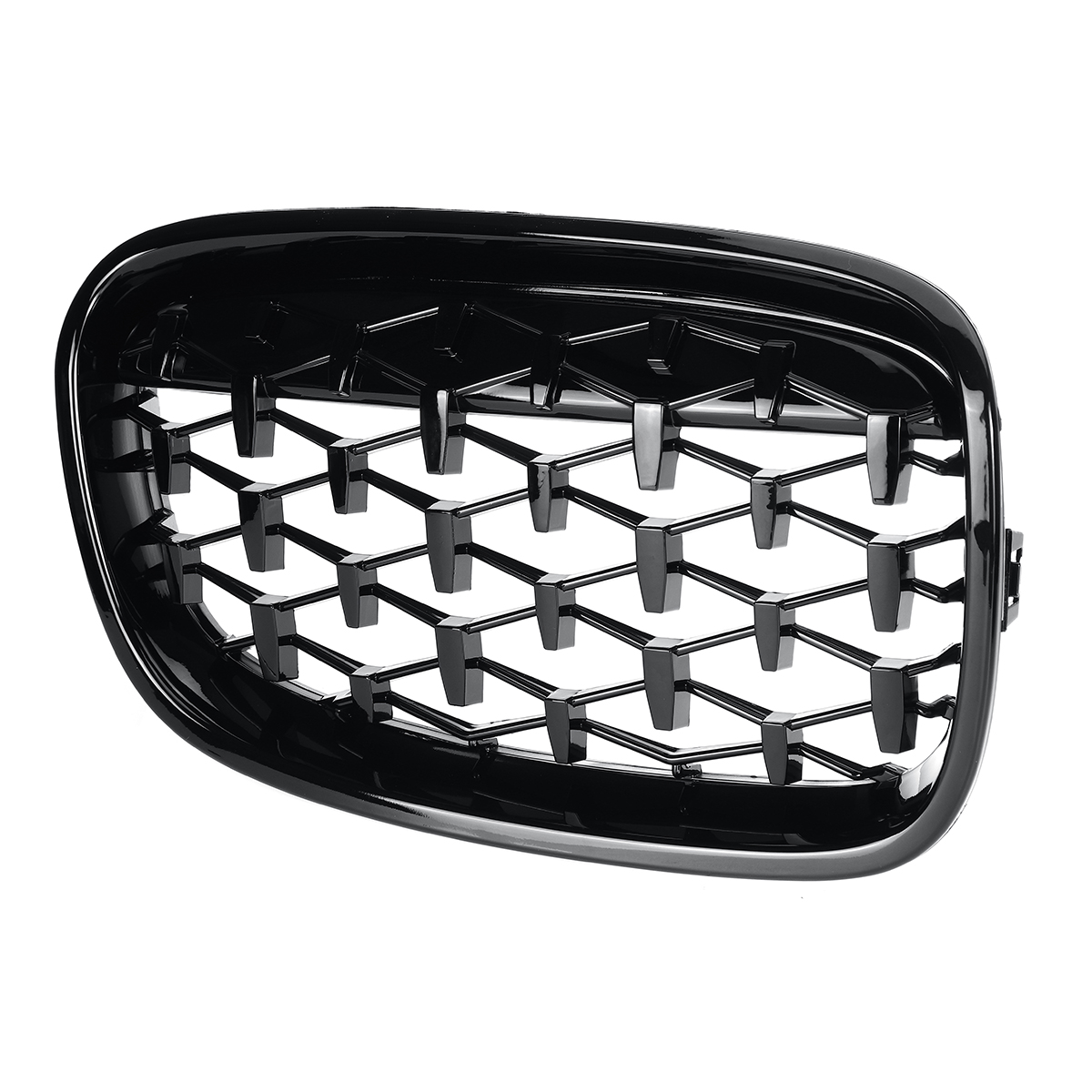 Pair-Front-Kidney-Diamond-Grille-Grill-For-BMW-1-Series-F20-F21-2011-2014-1781216