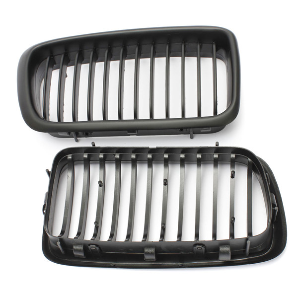 Pair-Front-Kidney-Grills-Grilles-For-BMW-E38-7-Series-95-01-924725