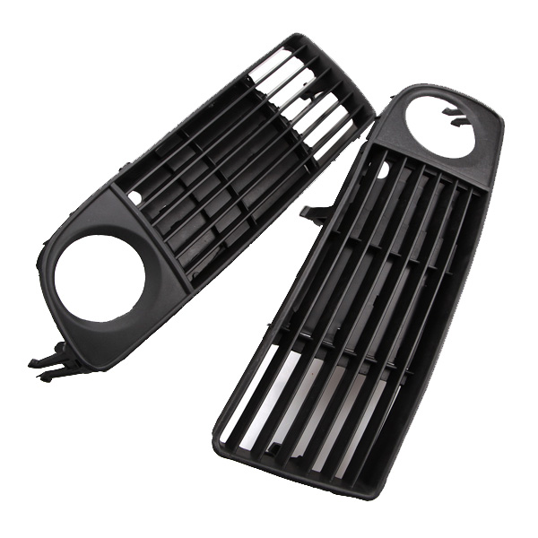 Pair-Front-Lower-Fog-Light-Grille-Grill-For-Audi-A6-C5-Avant-Quattro-1998-2002-949017