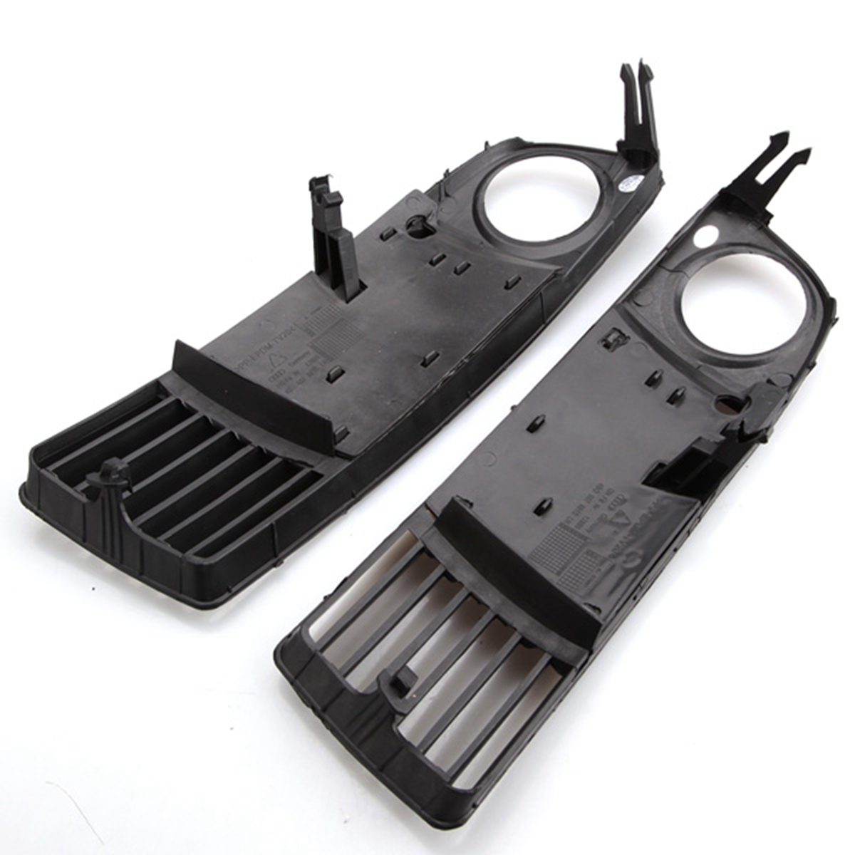 Pair-Front-Lower-Fog-Light-Grille-Grill-For-Audi-A6-C5-Avant-Quattro-1998-2002-949017