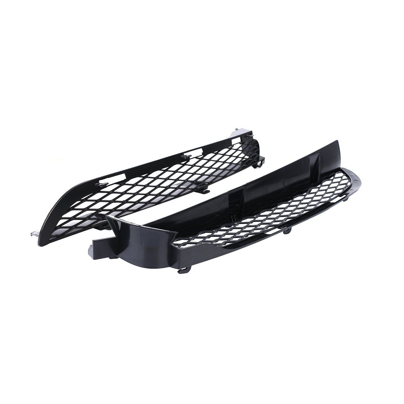Pair-Front-Upper-Bumper-Mesh-Grille-For-BMW-X5-E53-2003-2006-Facelift-1405733