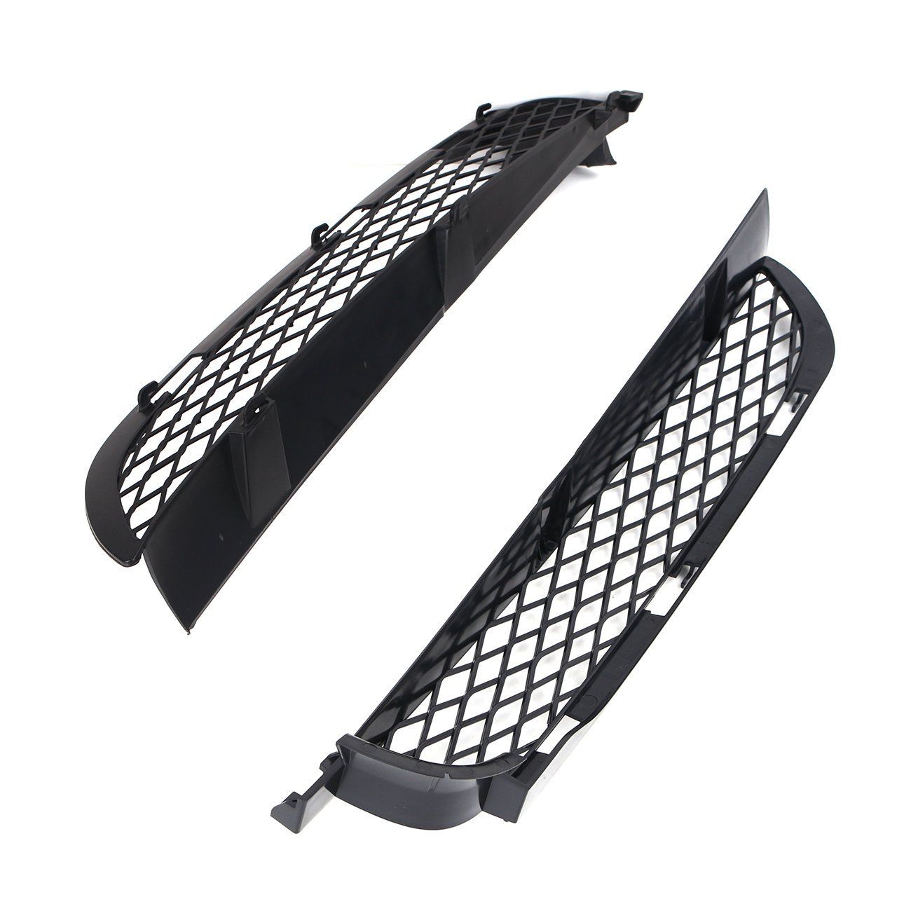 Pair-Front-Upper-Bumper-Mesh-Grille-For-BMW-X5-E53-2003-2006-Facelift-1405733