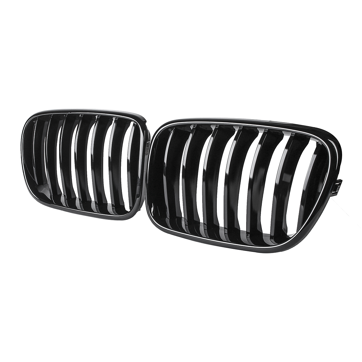 Pair-Gloss-Black-Front-Kidney-Grille-For-BMW-X3-F25-2010-2013-1394620