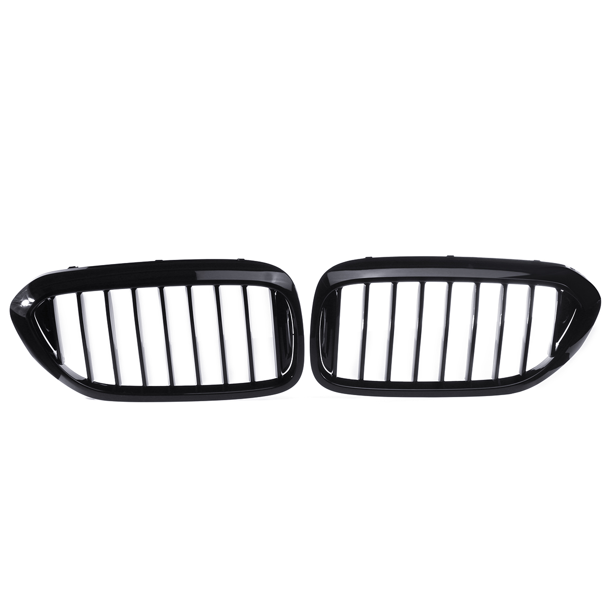 Pair-Glossy-Black-Front-Kidney-Grill-Grille-For-BMW-5-Series-G30-G31-G38-M5-2017-2018-1663299