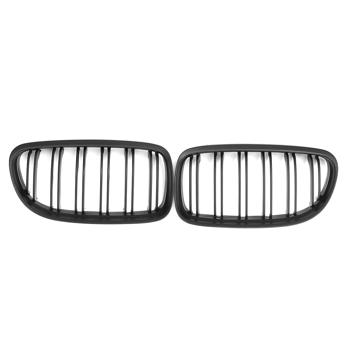 Pair-Kidney-Front-Grille-Grill-Matt-Black-For-BMW-3-Series-E90-E91-2009-2011-1405709