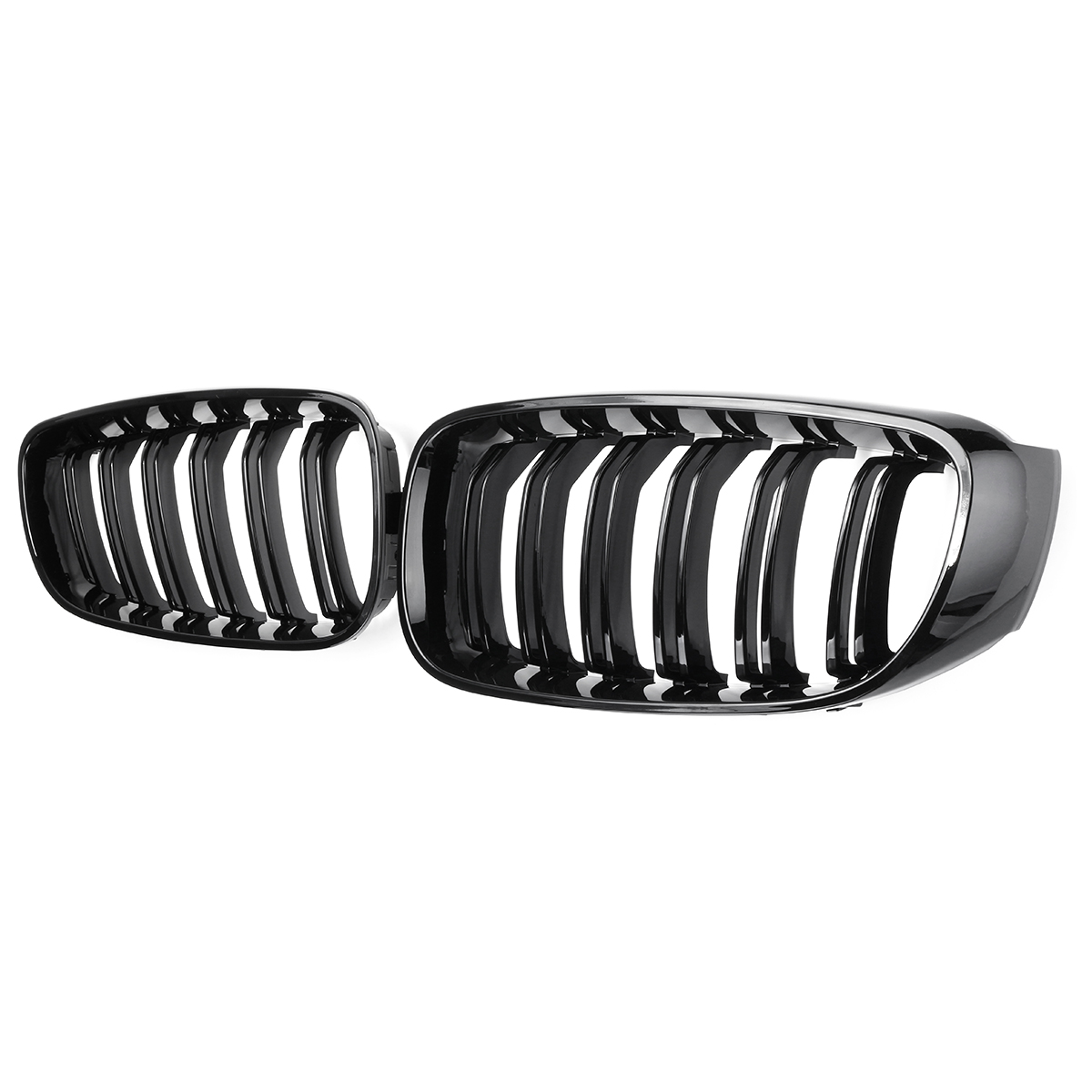 Pair-Shiny-Black-Front-Grille-For-BMW-F34-335i-GT-328i-GTxDrive-2014-16-1405668