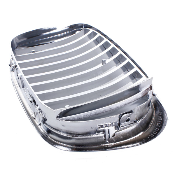 Plated-Chrome-Front-Hood-Kidney-Grille-Insert-For-BMW5-SeriesE39-97-03-950289