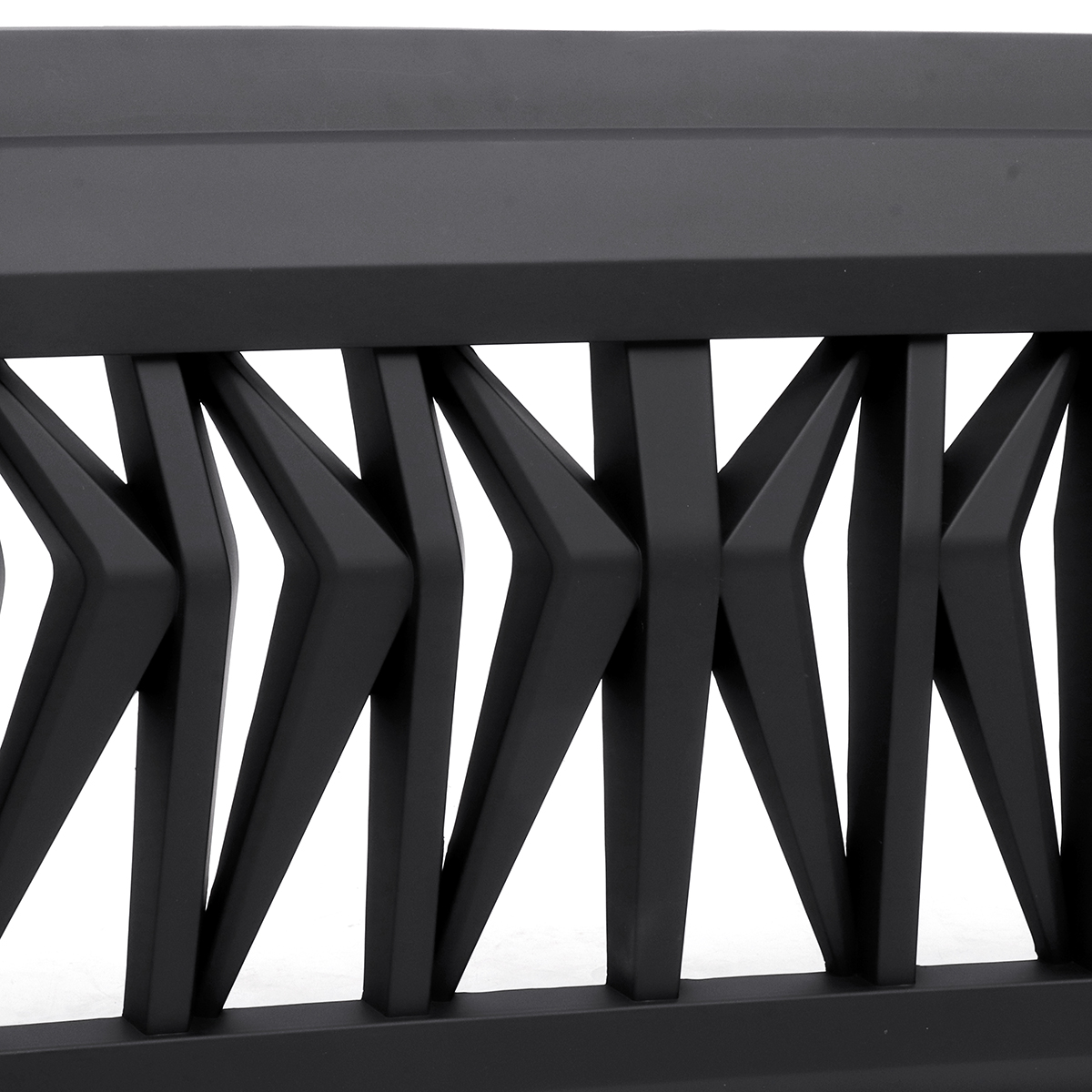 Shark-Grille-Matt-Black-ABS-Unlimited-Rubicon-For-2007-2018-Jeep-Wrangler-JK-JKU-1484443