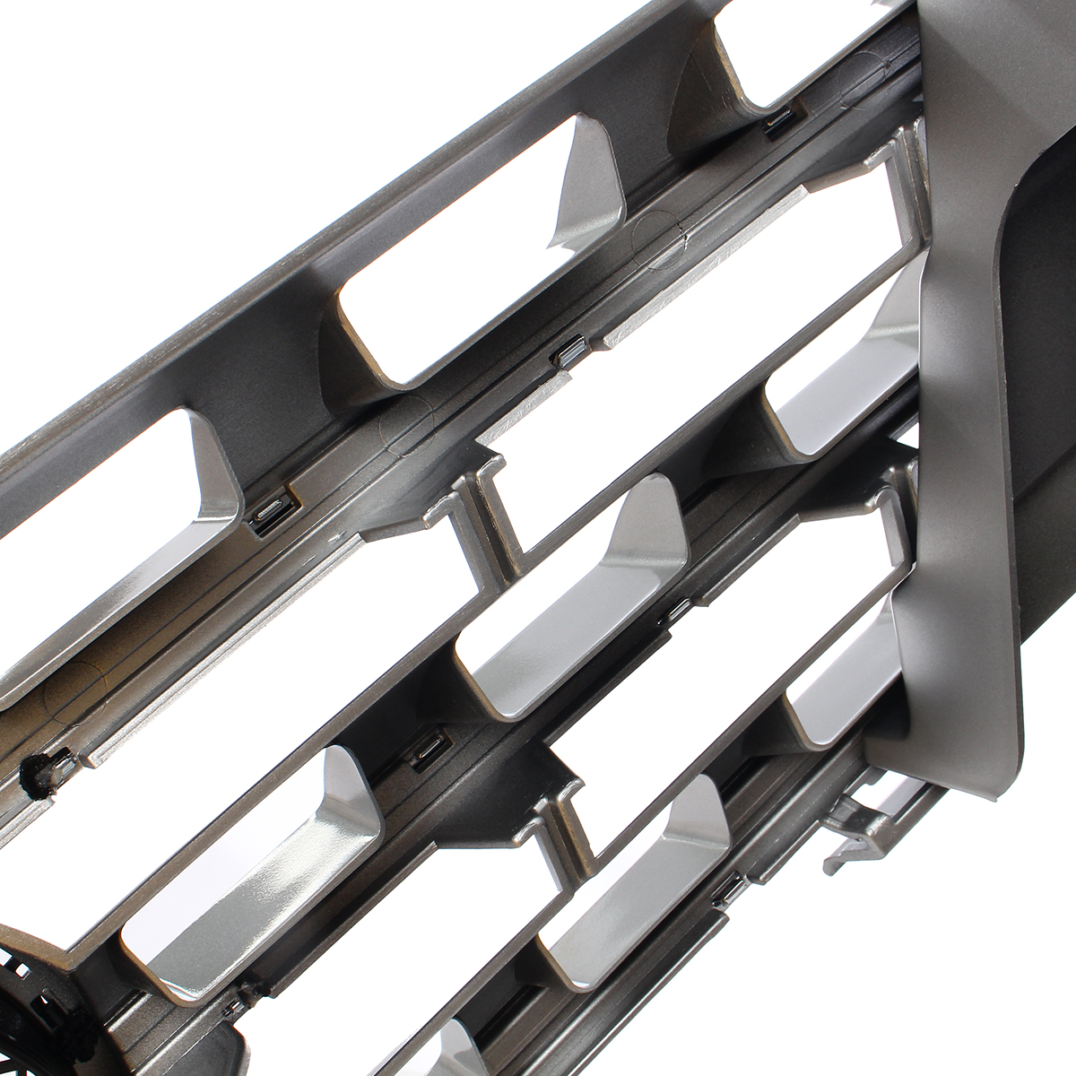 Silver-Front-Bumper-Sport-Grille-For-Mercedes-W164-ML320-ML350-ML430-ML550-2005-2008-1578474