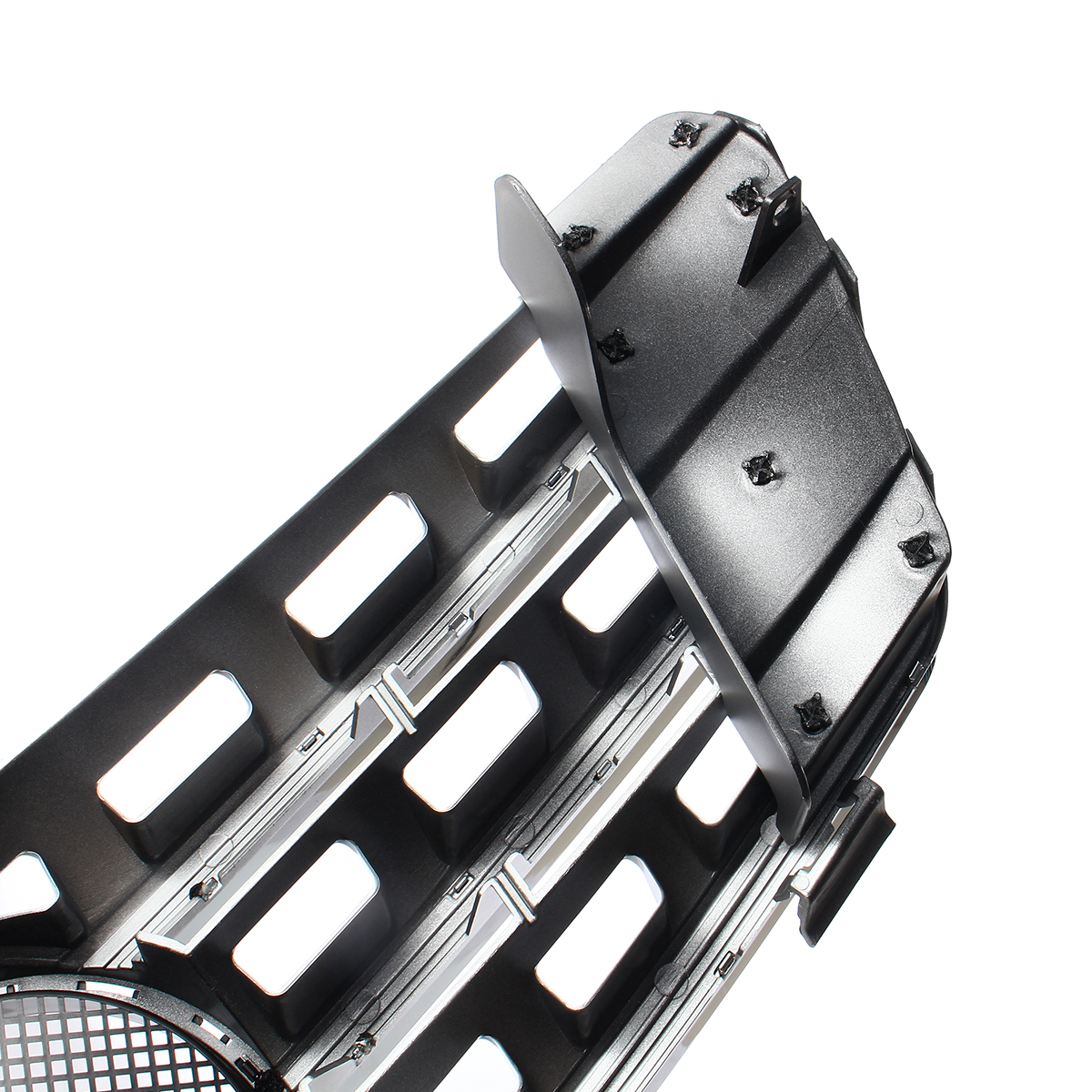Silver-Front-Bumper-Sport-Grille-For-Mercedes-W164-ML320-ML350-ML430-ML550-2005-2008-1578474