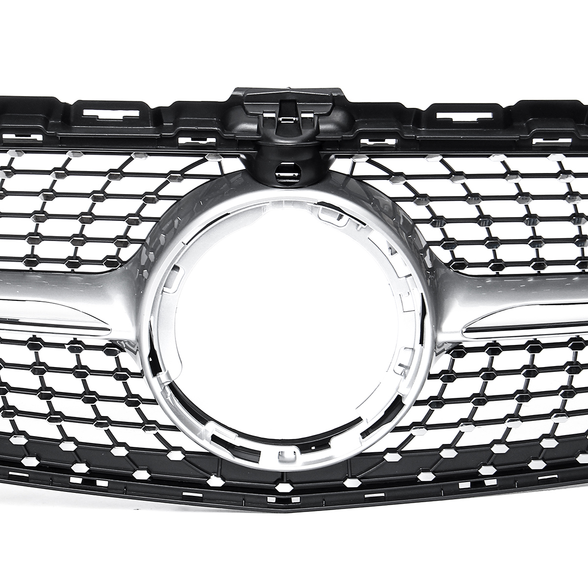 Silver-Front-Diamond-Grill-Grille-With-Camera-For-Benz-W205-C-Class-C250-C300-C400-C43-AMG-2019-1599604