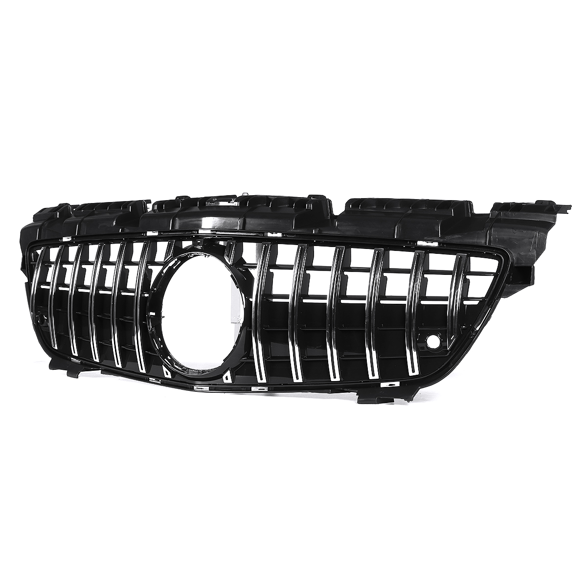 Silver-GT-Style-Front-Grill-Grille-For-Mercedes-Benz-SLK-Class-R172-200-250-350-2012-2016-1621206