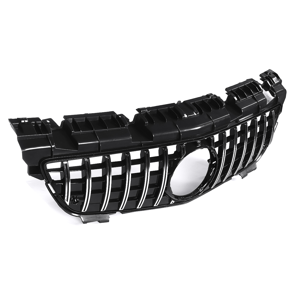 Silver-GT-Style-Front-Grill-Grille-For-Mercedes-Benz-SLK-Class-R172-200-250-350-2012-2016-1621206