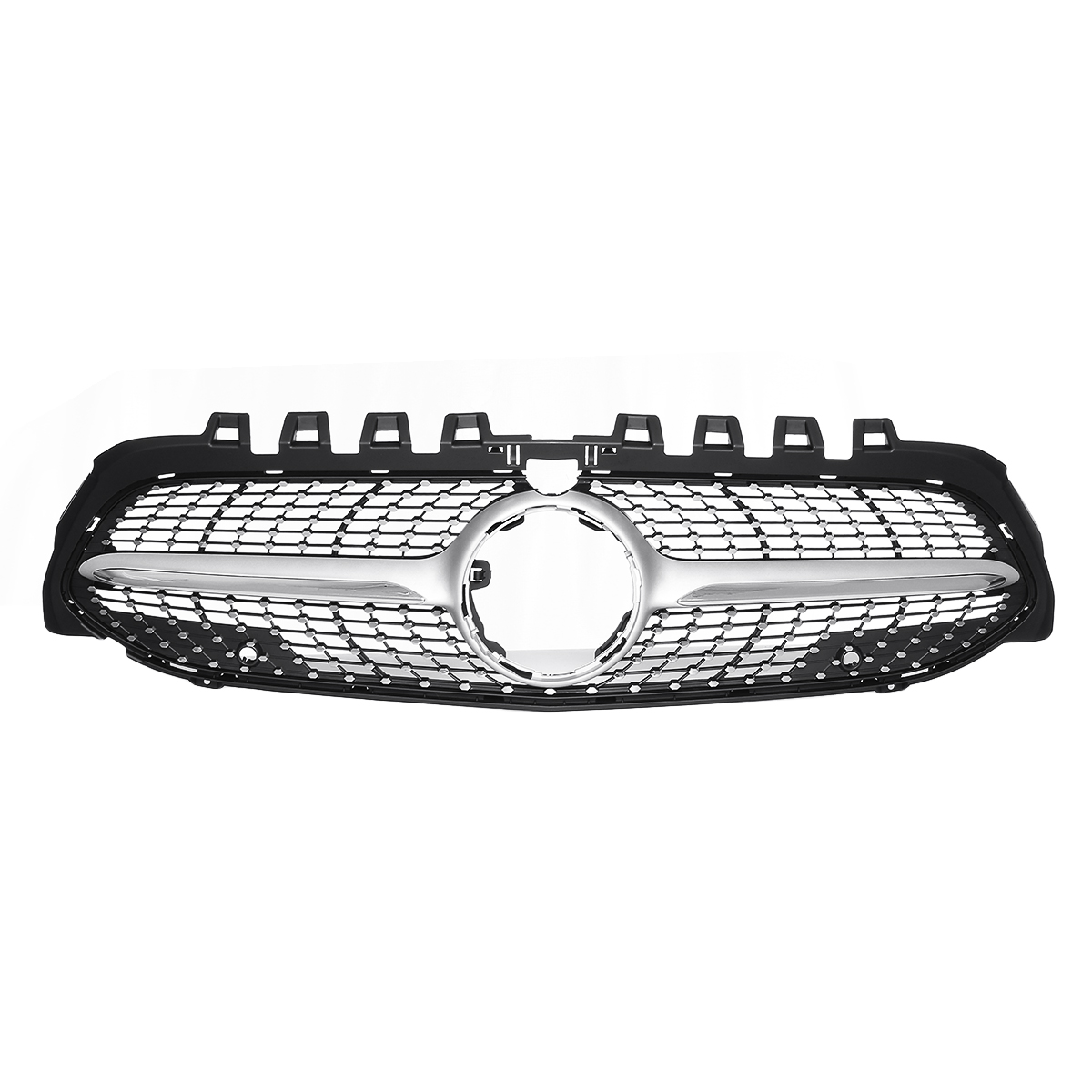 Sliver-Diamond-Front-Grille-Grill-With-Camera-For-Benz-A-Class-W177-A250-A200-A45-AMG-2019-1568512
