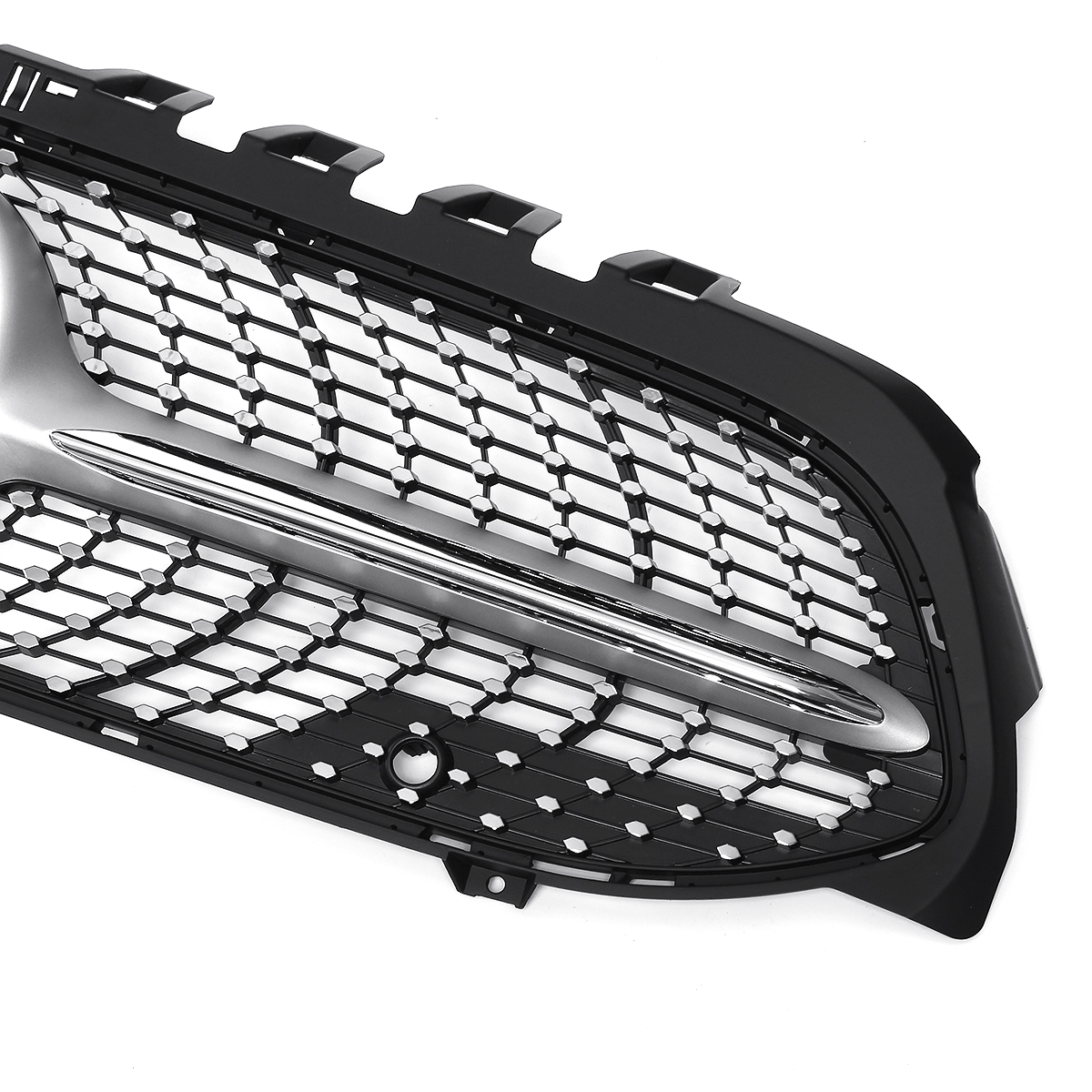 Sliver-Diamond-Front-Grille-Grill-With-Camera-For-Benz-A-Class-W177-A250-A200-A45-AMG-2019-1568512