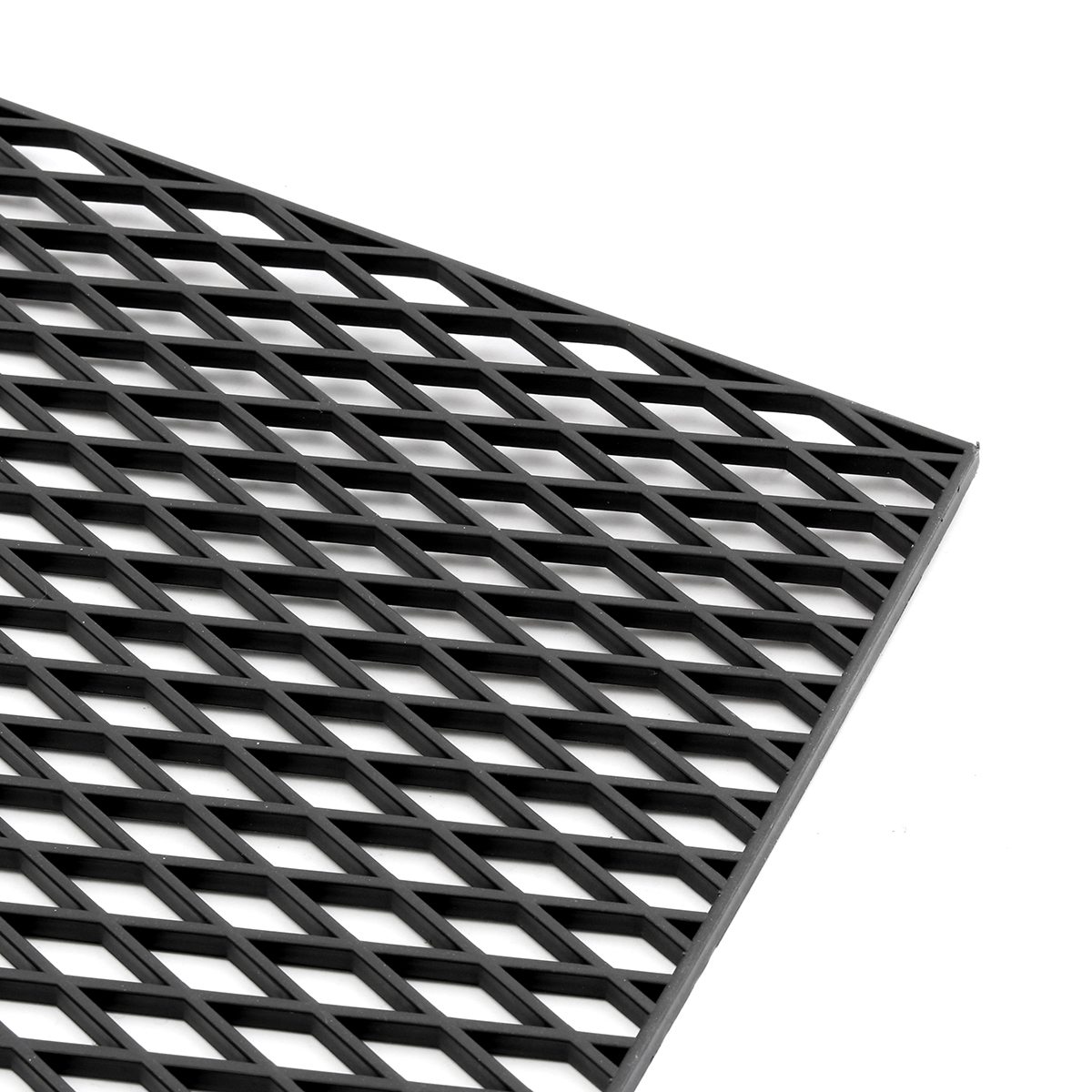 Universal-120X40cm-Diamond-Type-Mesh-Grill-ABS-Plastic-Spoiler-Bumper-Vent-Grille-Black-1270165