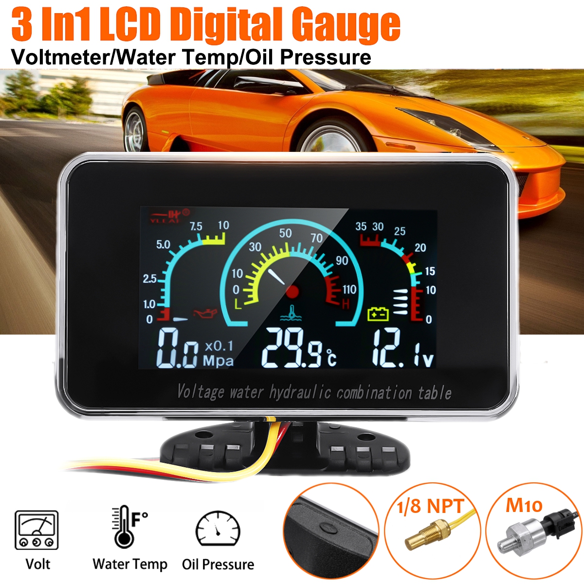 3-In-1-LCD-Car-Digital-Voltmeter-Oil-Pressure-Water-Temp-Gauge-12-24V-1632524