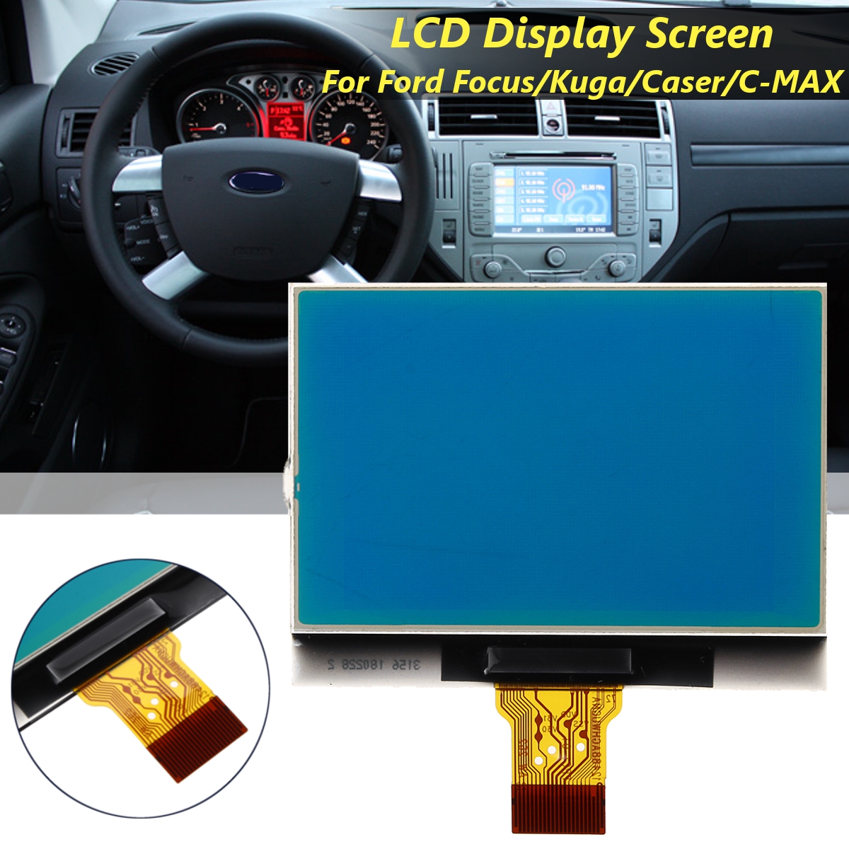 LCD-Display-Screen-Pixel-Gauge-Cluster-For-Ford-Kuga-Caser-C-MAX-Focus-2008-2011-1793173