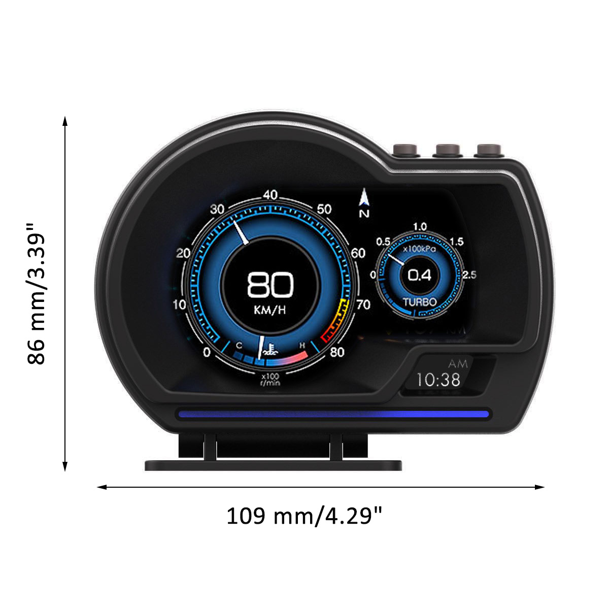 Smart-Car-OBD2-GPS-Gauge-HUD-Head-Up-Digital-Display-Speedometer-Turbo-RPM-Alarm-1794857