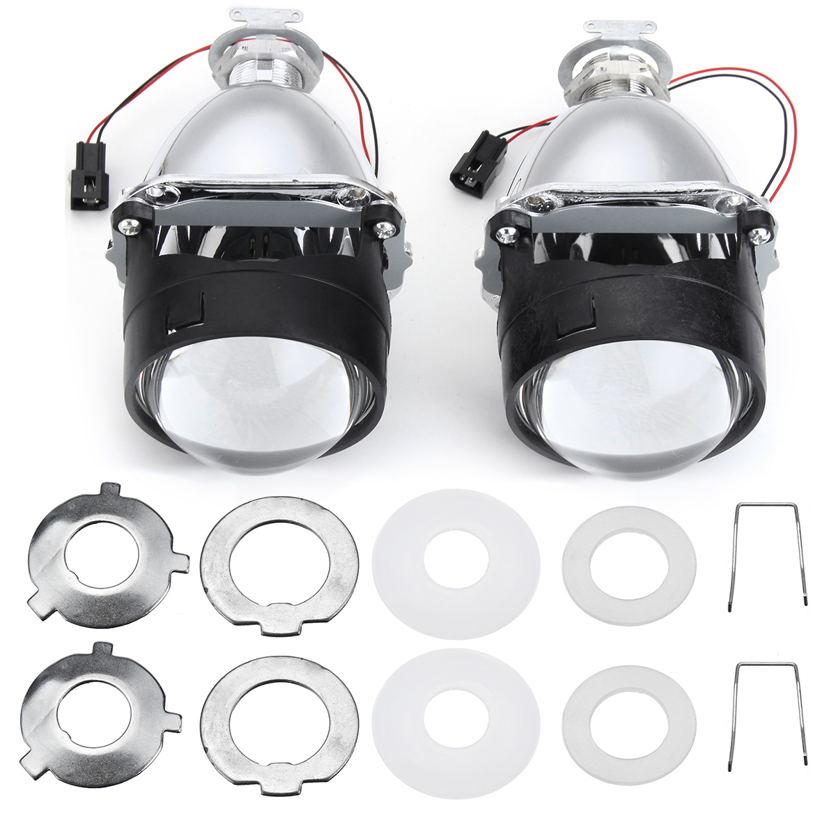 25quot-HID-Bi-Xenon-Projector-Headlights-Lens-H1-H4-H7-Retrofit-HiLow-Beam-LHDRHD-Type-1434353