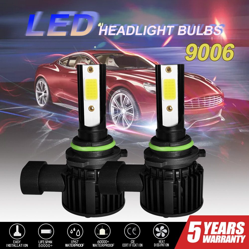 2PCS-22W-9V-36V-LED-Car-Headlight-Bulbs-Front-Lamp-6000k-White-8000LM-Waterproof-H7-H11-9005-9006-1786557
