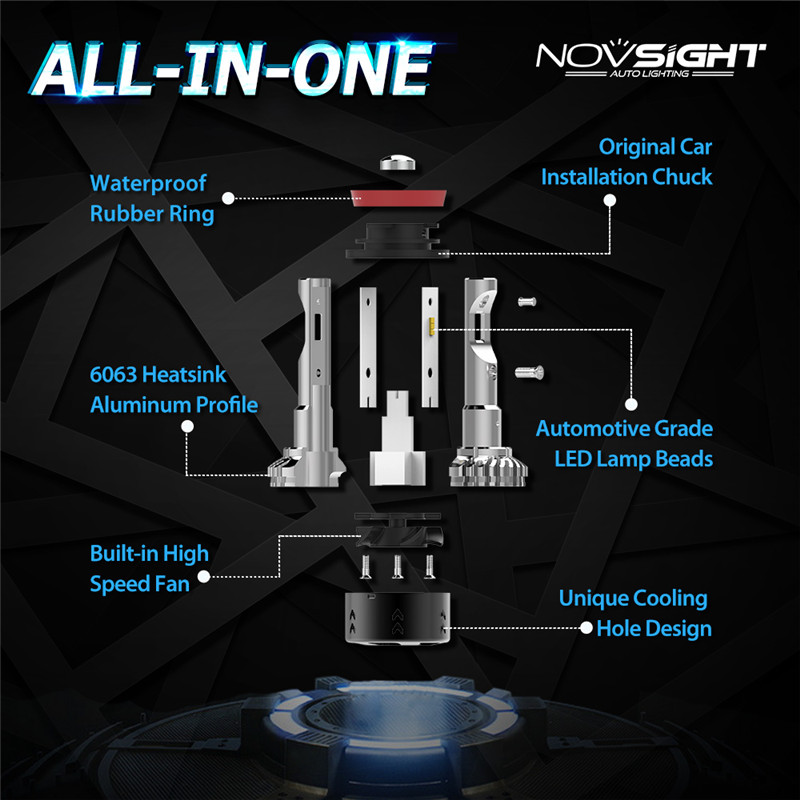 2PCS-70W-6500K-Car-LED-Headlights-H1H4H7H11-Conversion-Kit-Fog-Light-Bulb-IP68-1638002