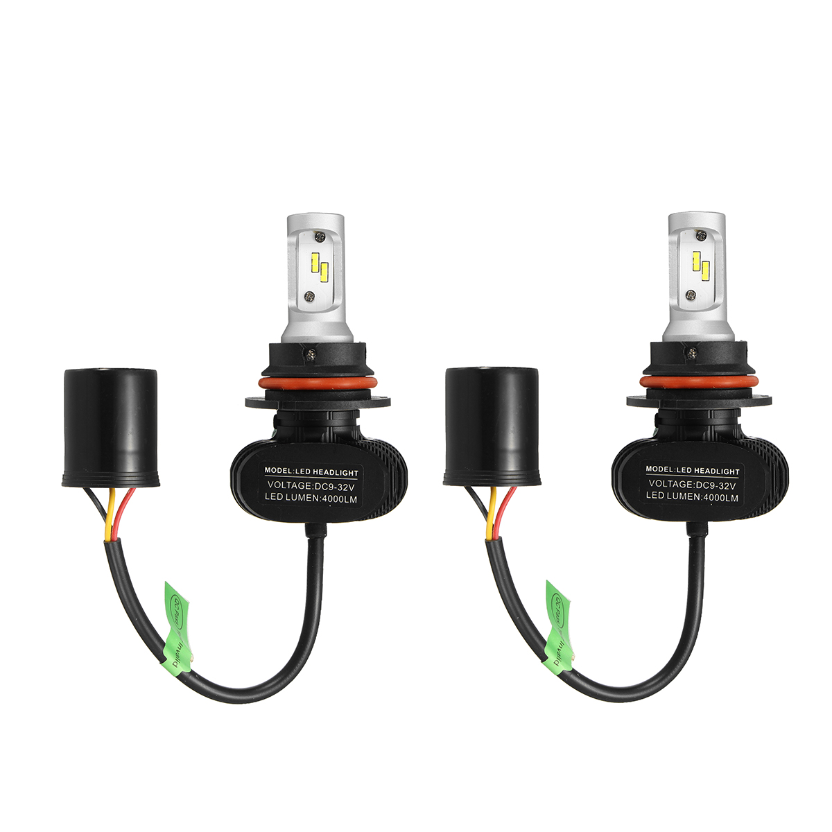 2Pcs-9007-HB5-6500K-8000LM-Dual-Beam-White-Car-3COB-LED-Headlights-Bulb-Waterproof-1327730