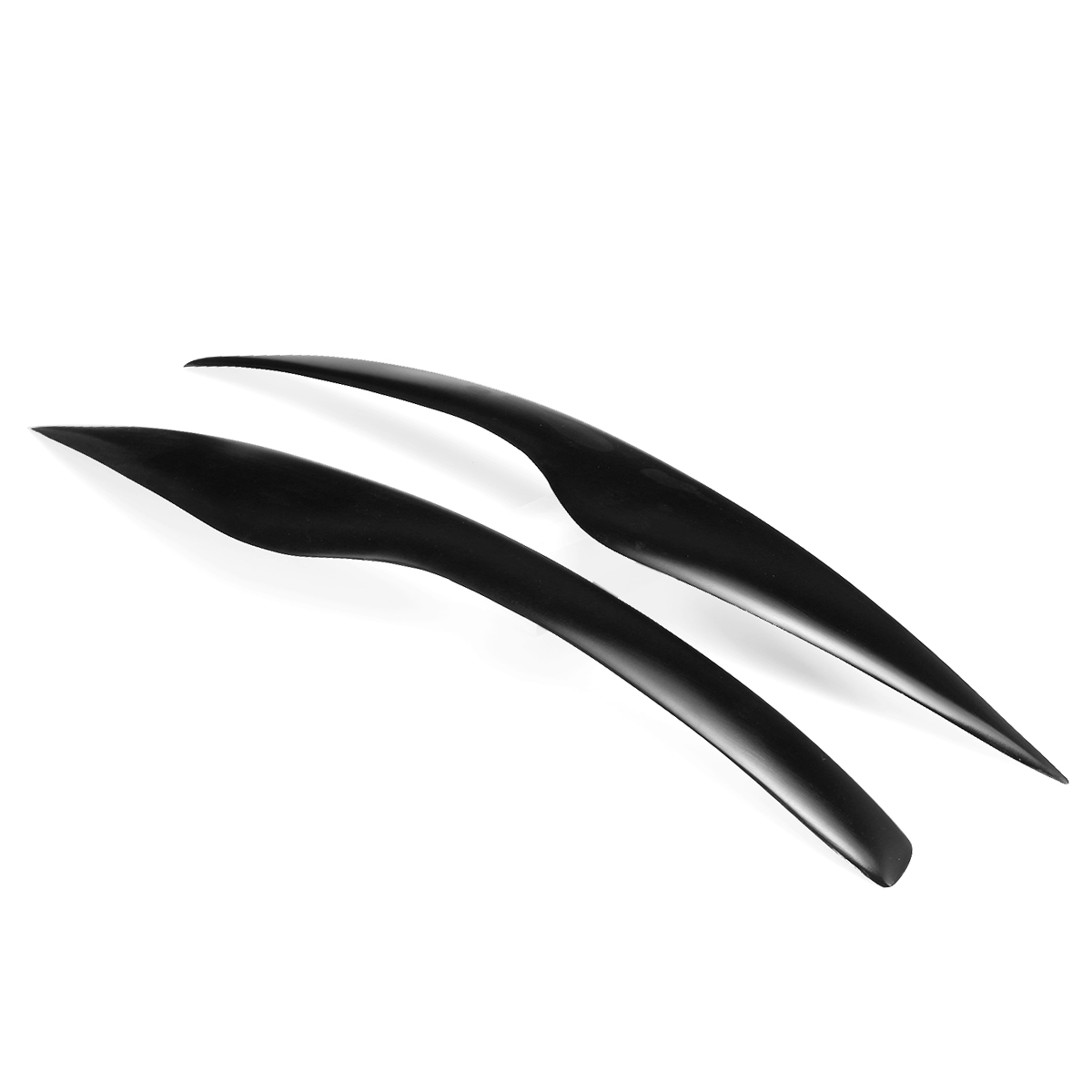 2Pcs-Car-Headlights-Eyebrows-Eyelids-Black-Retrofit-For-Ford-Focus-MK2-2008-2010-1659505