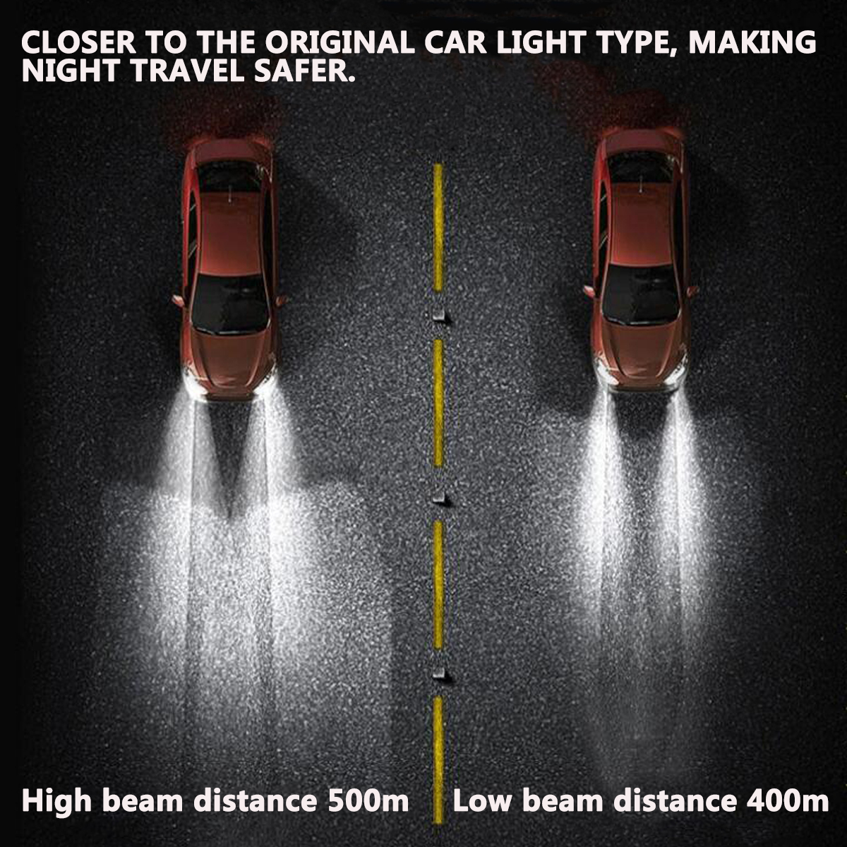 4-Side-COB-LED-Car-Headlights-90059006H11-Hi-Low-Beam-Fog-Light-Bulb-6000K-120W-2Pcs-1751935